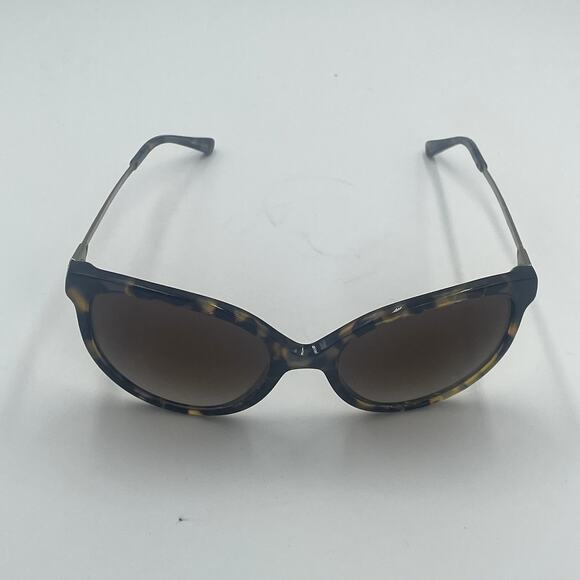 Michael Kors MK2052 Sunglasses Tortoiseshell Cat Eye Gold Toned Glasses - Picture 2 of 9